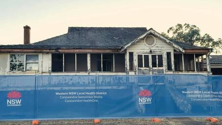 The old nurses quarters at Canowindra hospital. Picture by Federation Fotos