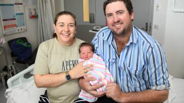 Angus Ridge born April 23, 2024 to parents William and Grace Ridge weighing 3850 grams. 