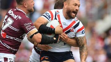 A calf injury has ruled out Sydney's Jared Waerea-Hargreaves from the clash with Brisbane. (Mark Evans/AAP PHOTOS)